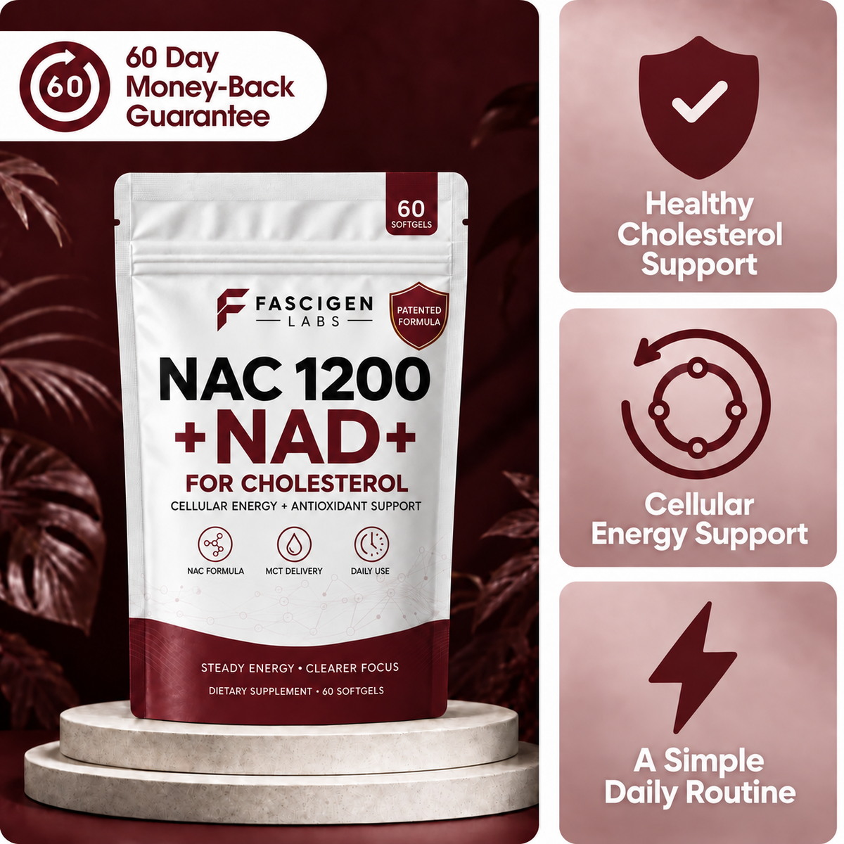 NAC1200 & NAD+ Daily Complex