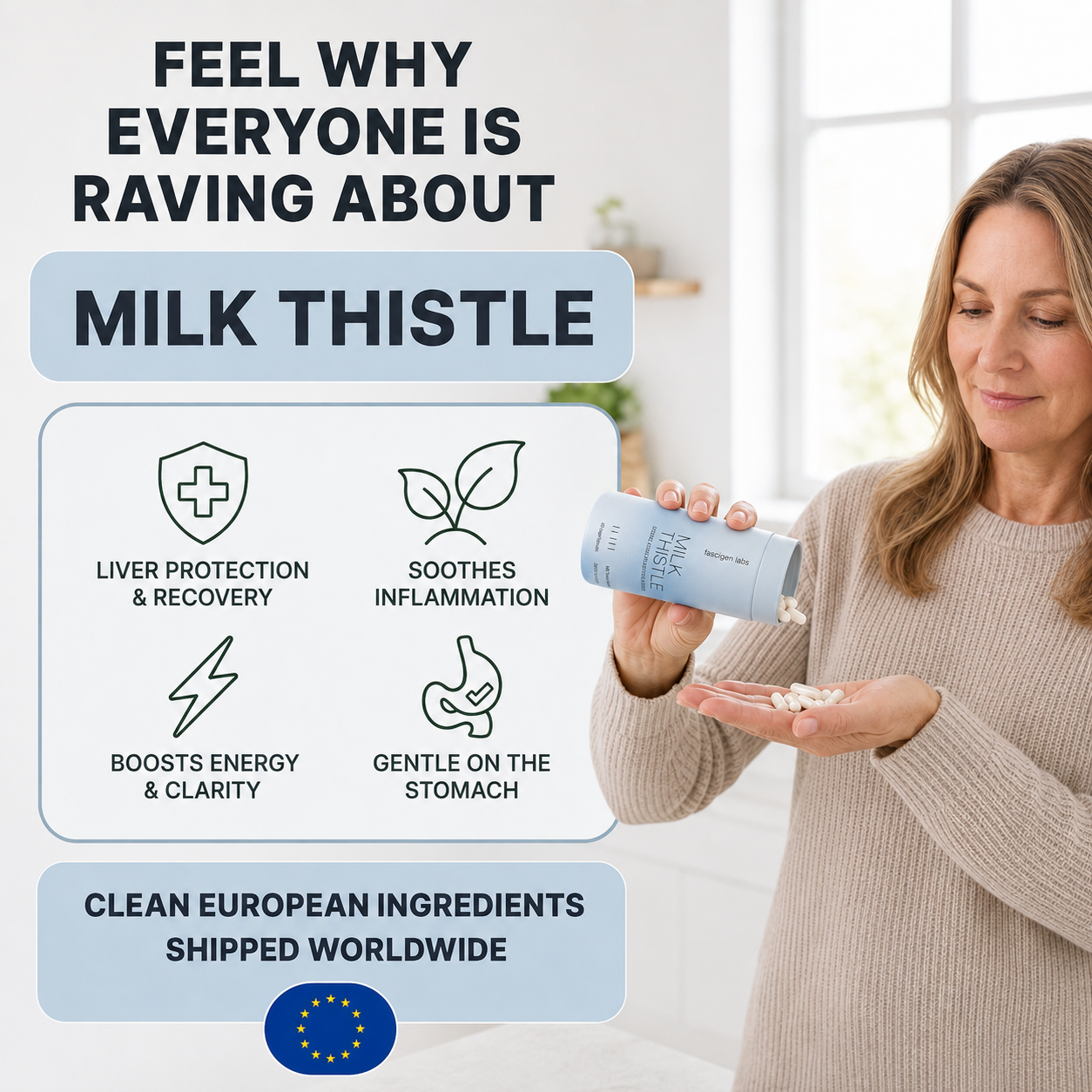 Milk Thistle Complex® - Liver Support & Recovery by Fascigen™