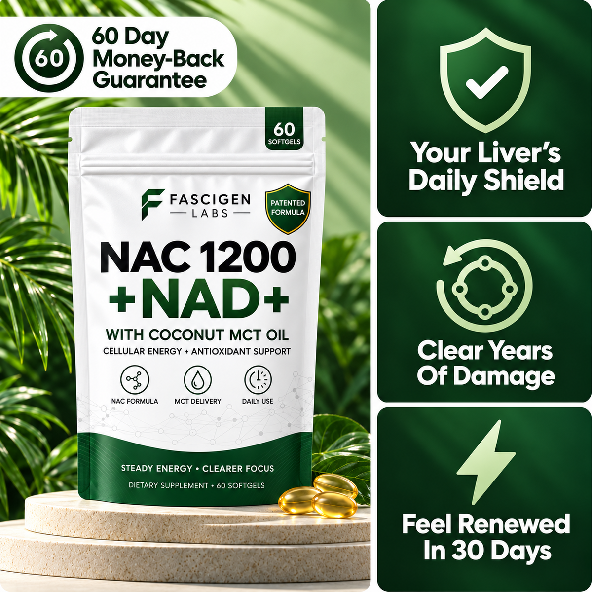 NAC1200 & NAD+ Daily Complex